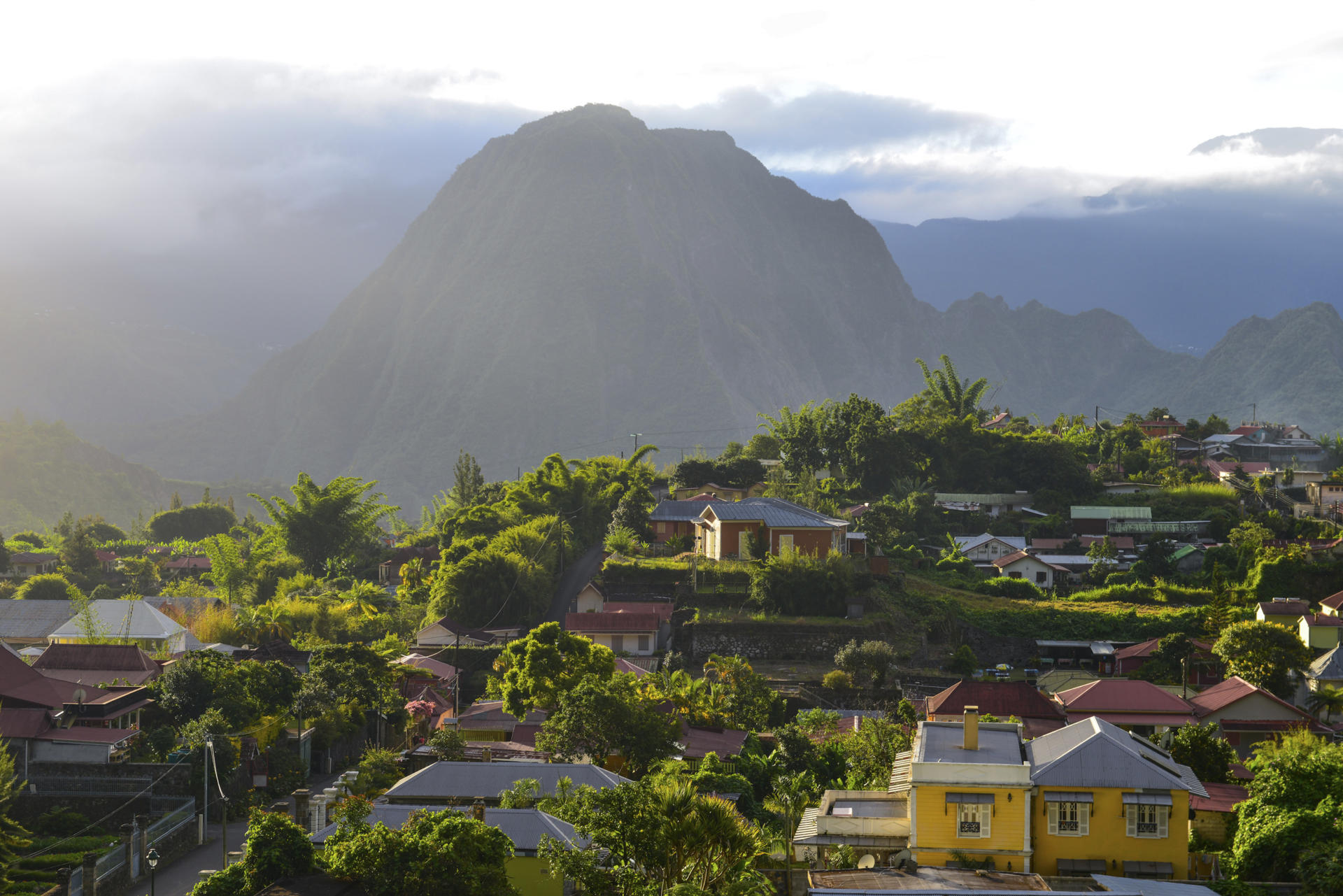 Cases créoles, La Réunion
