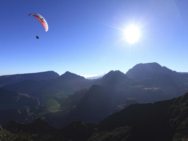 Parapente, Maido, La Réunion