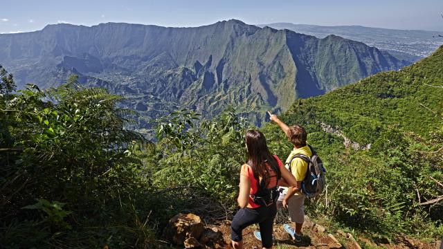 activités sur les hauts de la Réunion: sport et découverte