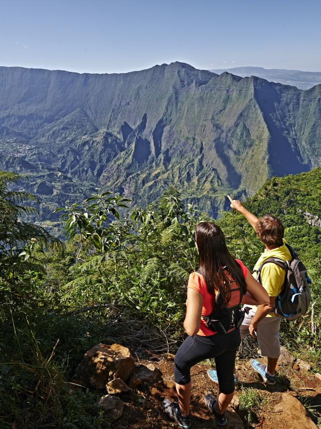 activités sur les hauts de la Réunion: sport et découverte