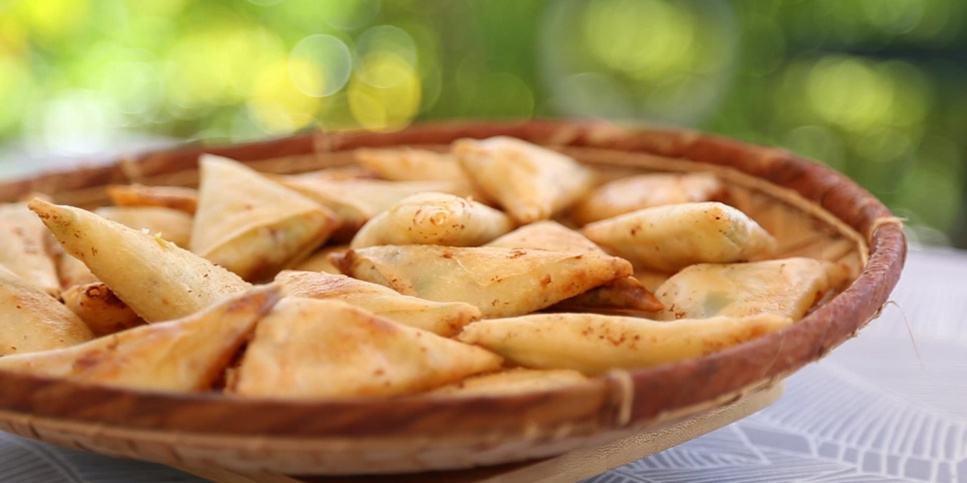 Kartoffel-Käse-Samosas | Île de la Réunion Tourisme