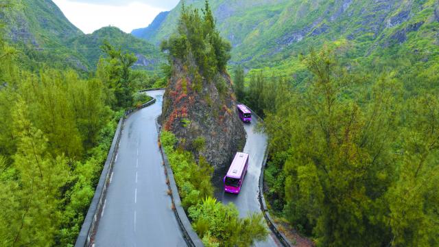 les transports à la réunion