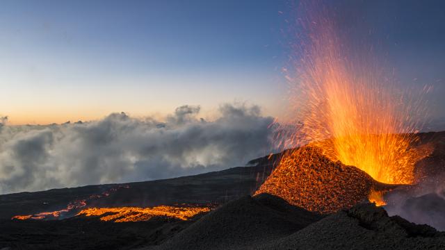 Eruption du Piton de la Fournaise, La Réunion