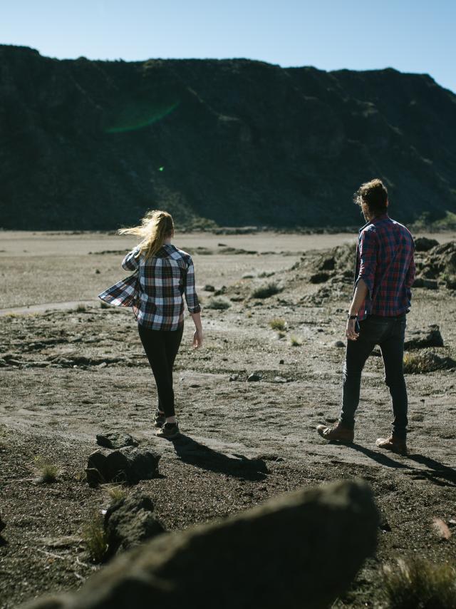 Plaine Des Sables- Volcan- Marcher Sur Mars