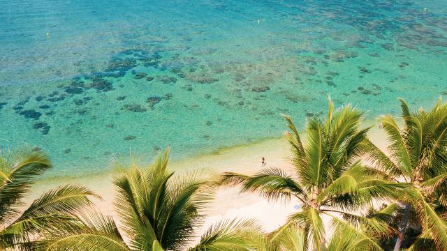 plage lagon
