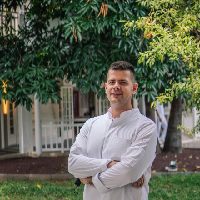 Portrait du Chef Georgios Spandos