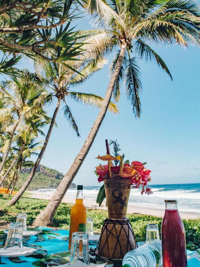 Pique Nique dans le sud à la plage de Grand Anse